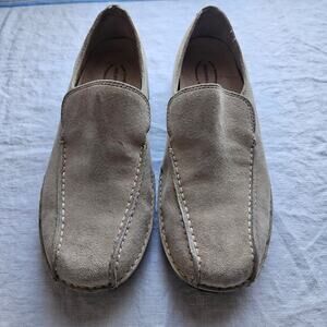 Merrell Womens Suede Air Cushion Slip On Duet Alto Hedge Stone Sz 10